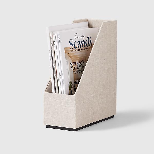 Marie Kondo Harmony Linen Magazine File