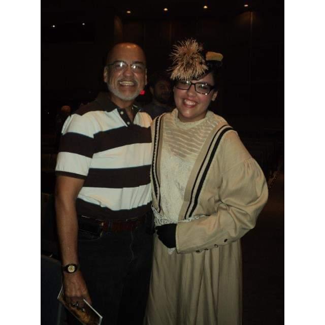 Nataly and her Father from her production of Jekyll and Hyde 2012