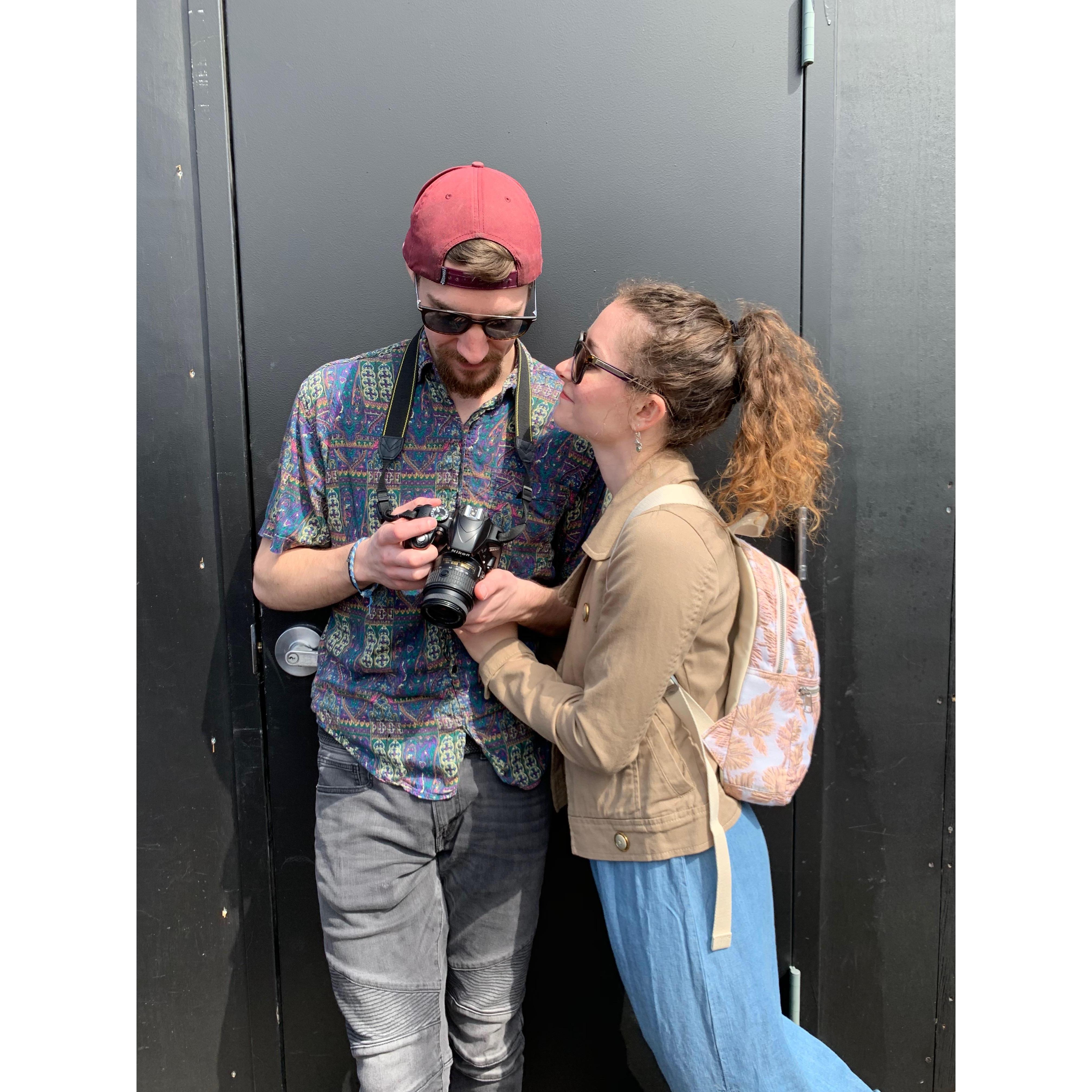 A candid from the top of the Empire State Building.