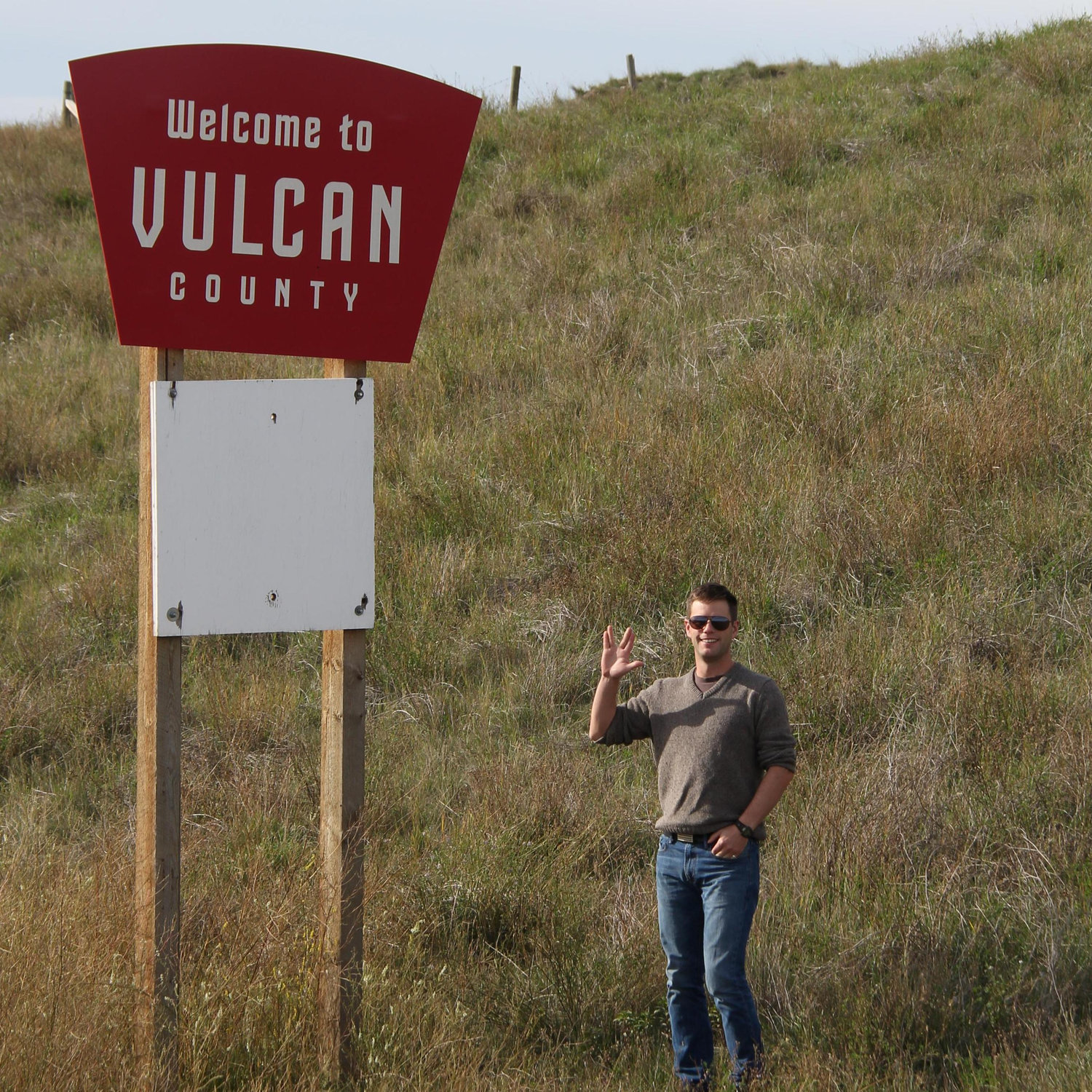 Live Long and Prosper. Vulcan, AB.