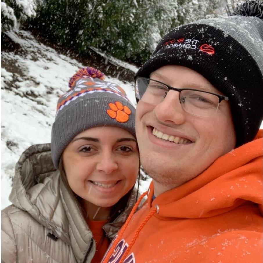 Our first snow day in Clemson