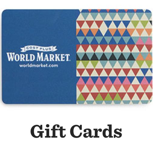World Market Gift Cards