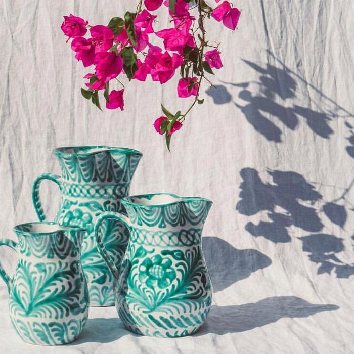 Pomelo Casa Large Handpainted Pitcher