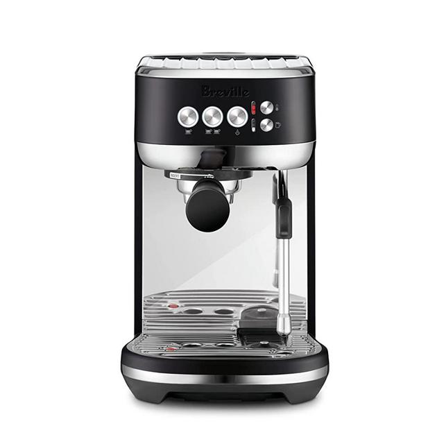 Breville Bambino Plus Espresso Machine, Black Truffle, BES500BSS
