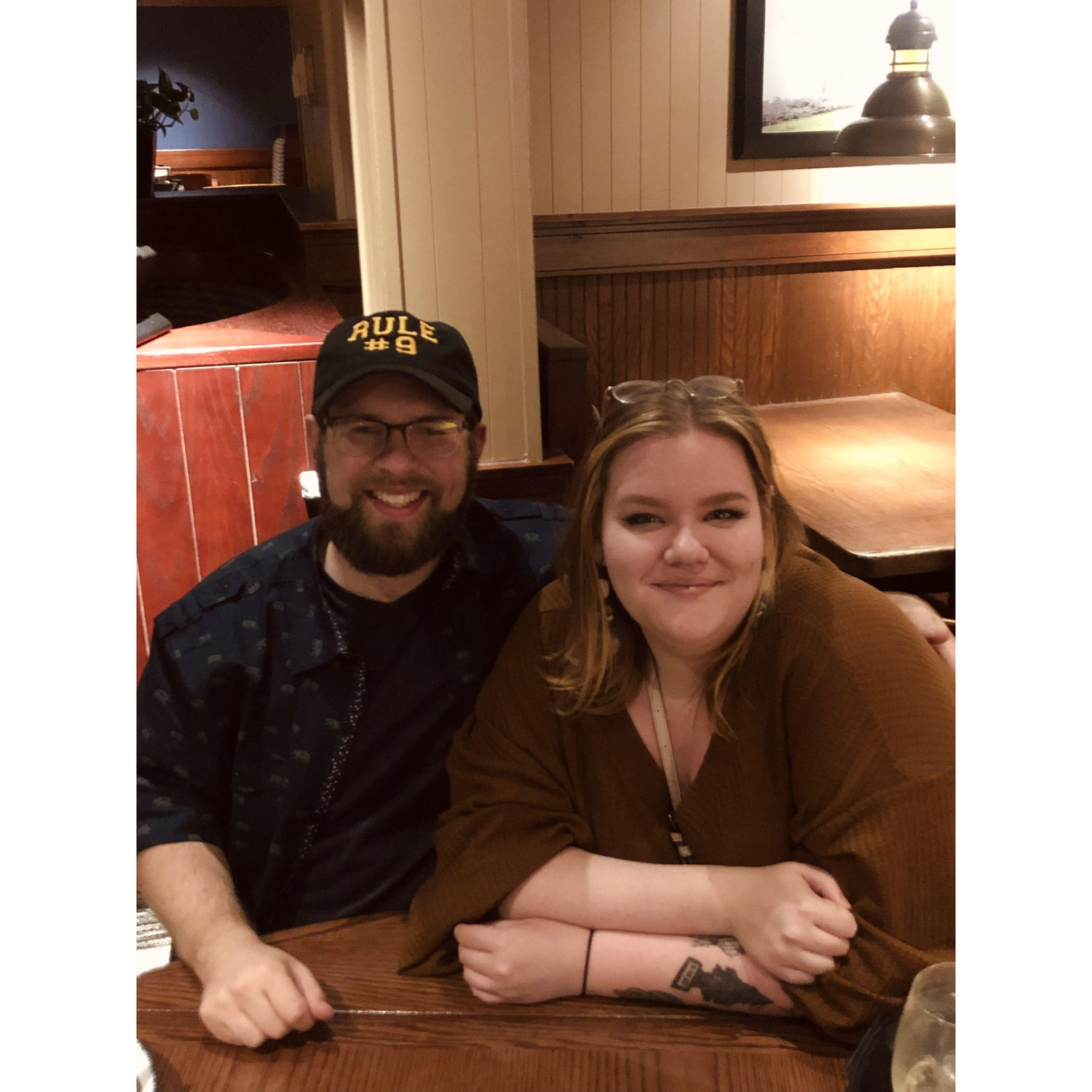 Ezri's birthday dinner - a few weeks into dating!
