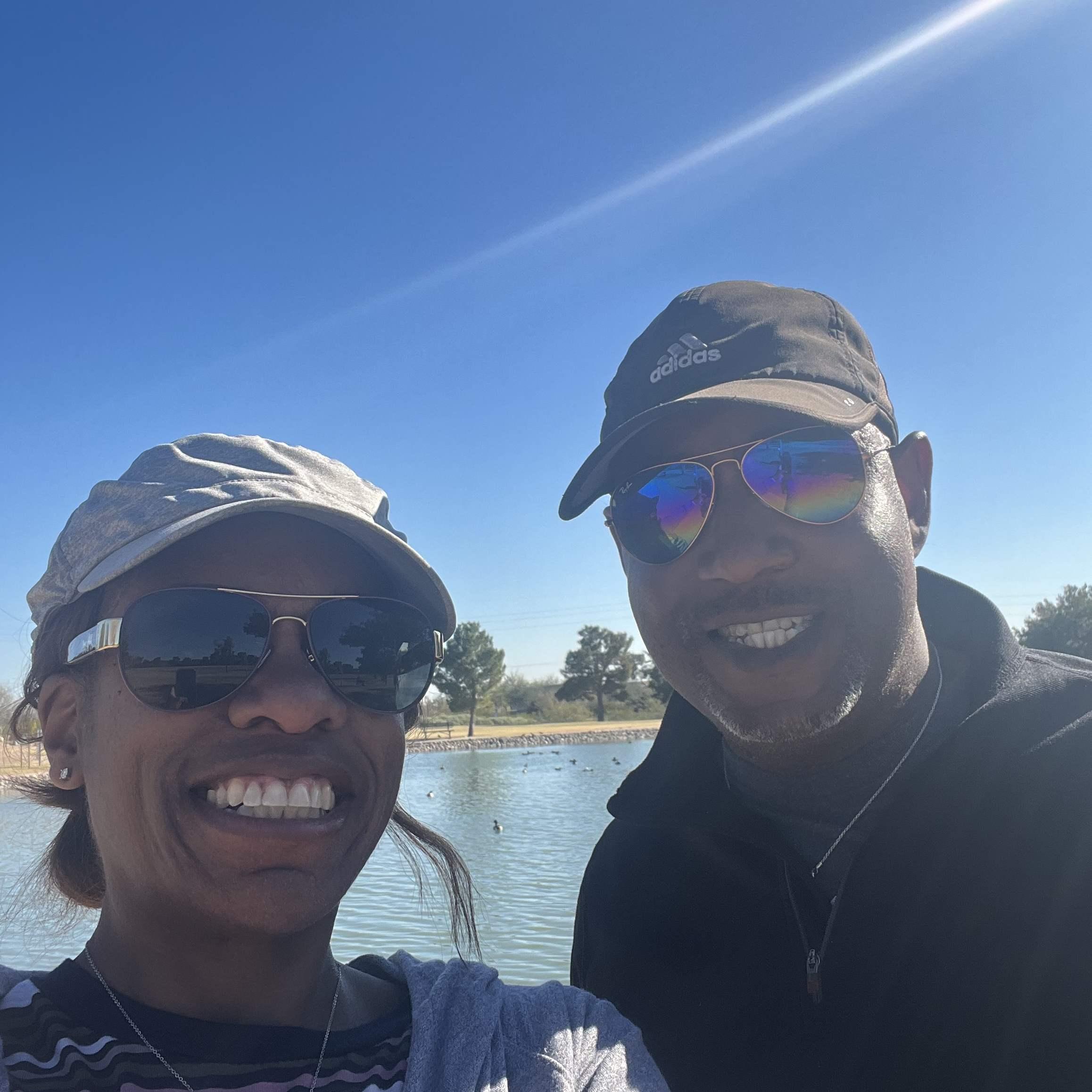 Phoenix… went on a walk around Granada Park.