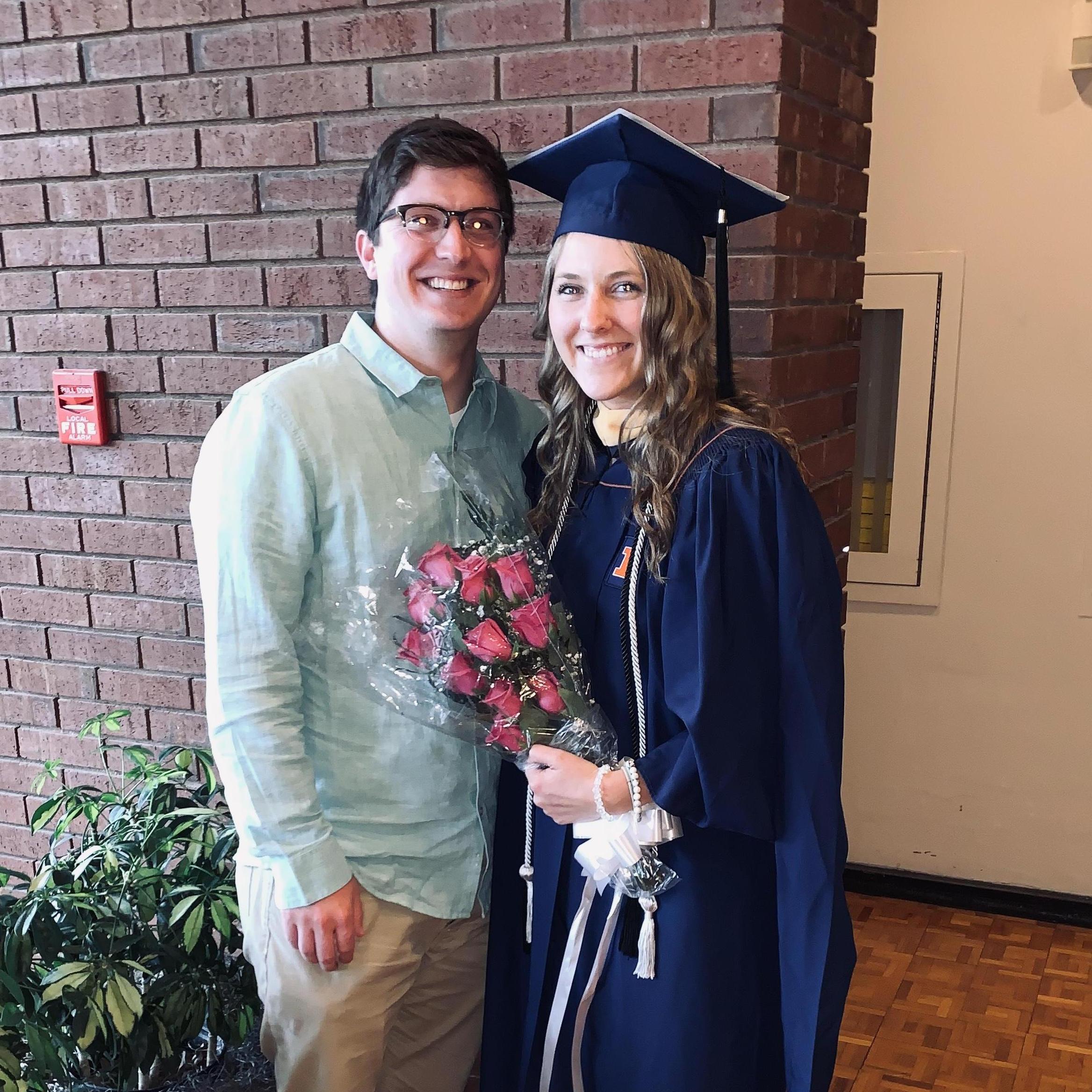 My graduation from U of I.