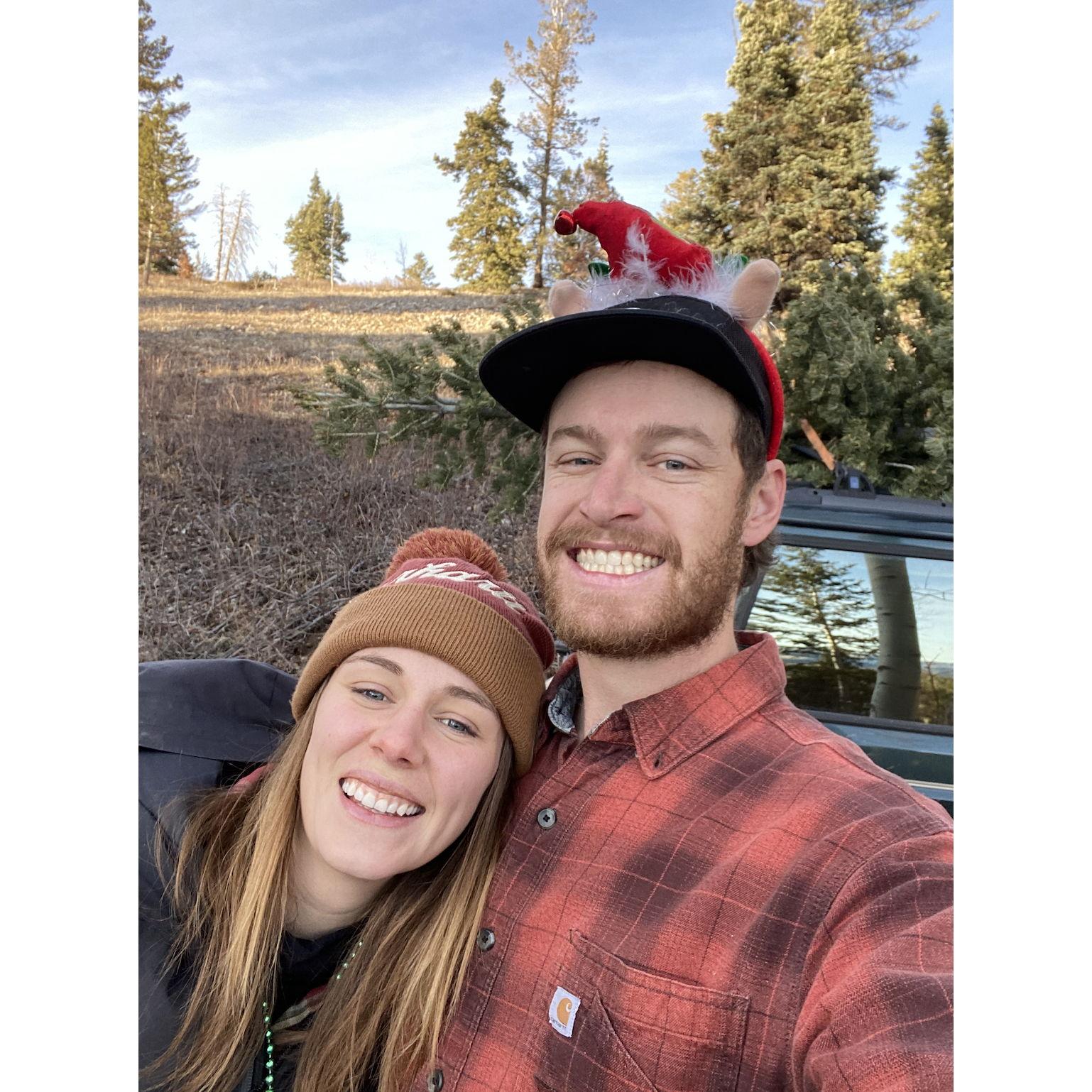 Our first Christmas tree together!
