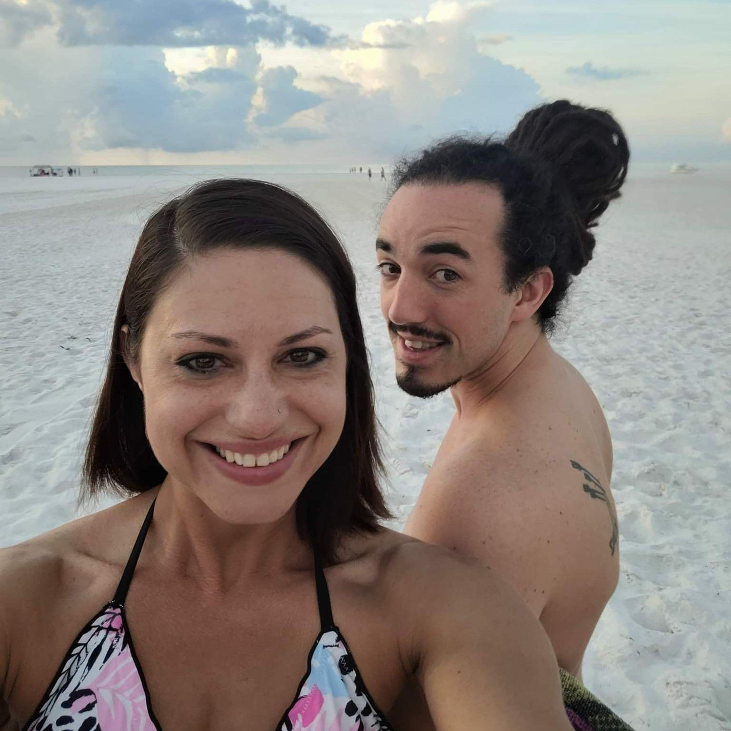 2022: Clearwater Beach, Florida. We rented bicycles and road around everywhere. Every night we would watch the sunset and listen to a band at this little bar down the street from our Airbnb.
