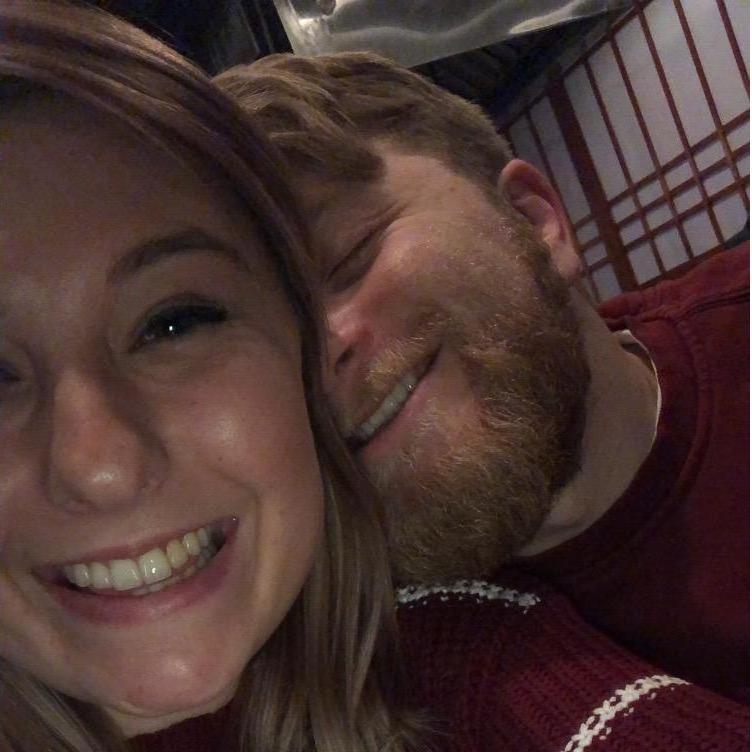 We started dating one year before this picture was taken!
