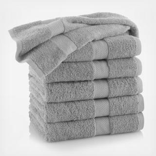 Classic Cotton Bath Towels, Set of 6