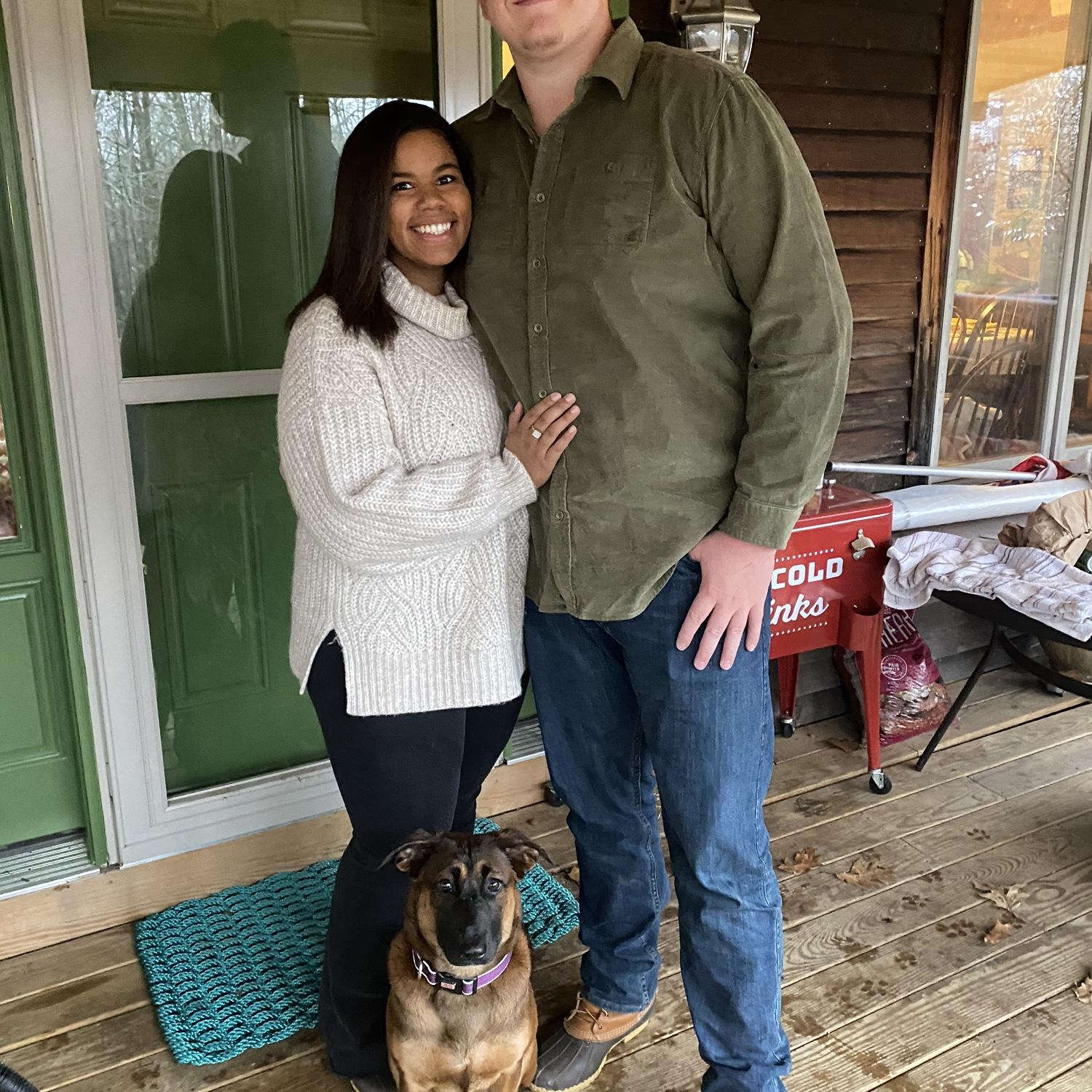 Chez and Rosy’s first trip to Maine to meet the family! (Thanksgiving 2020)