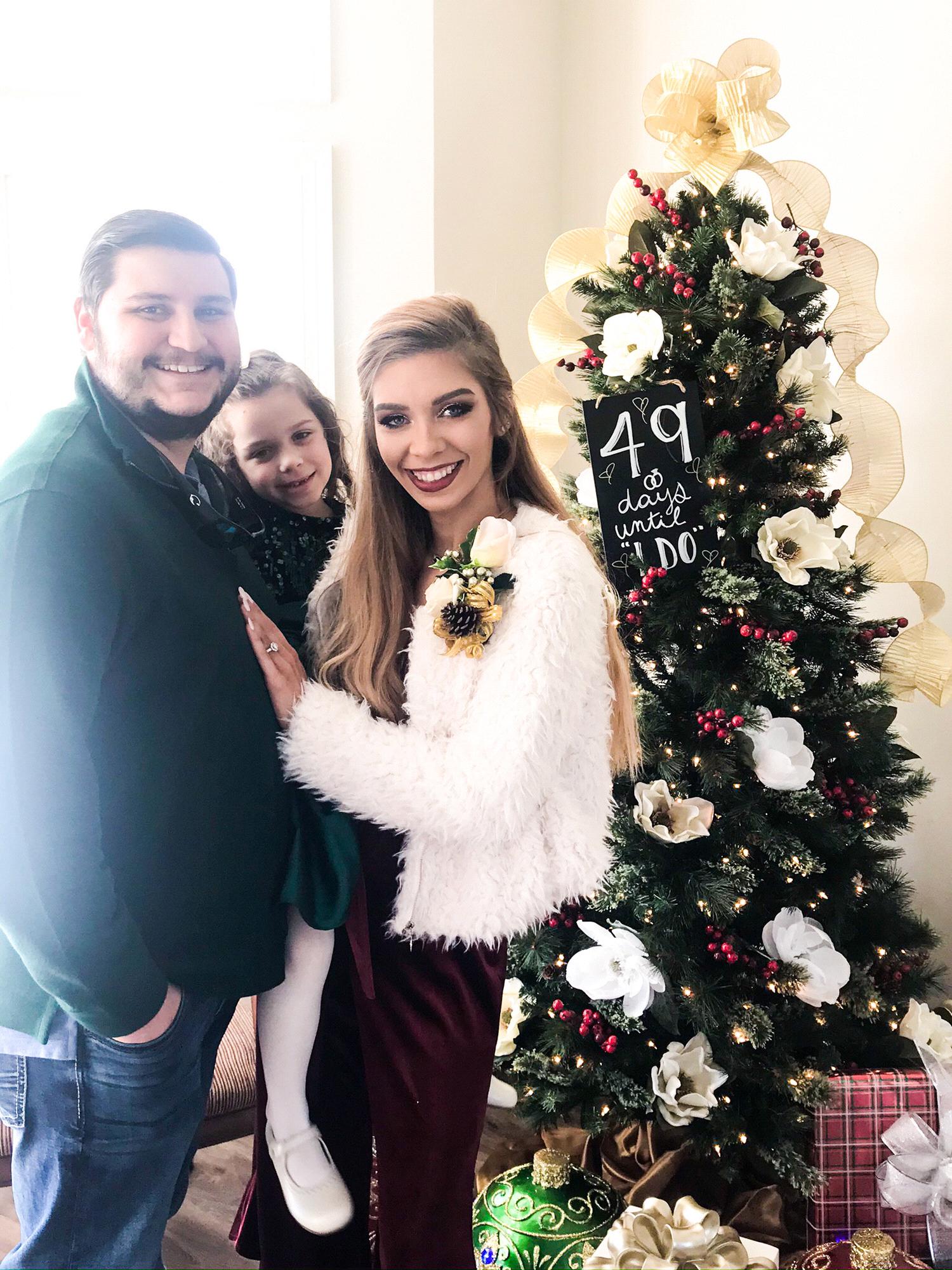 Celebrating at Rebecca's bridal shower!