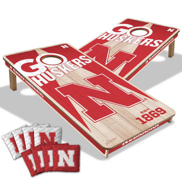 Nebraska Cornhuskers 2x4 Corn Hole