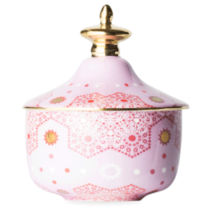 Moroccan Tealeidoscope Perfect Day Rose Sugar Bowl