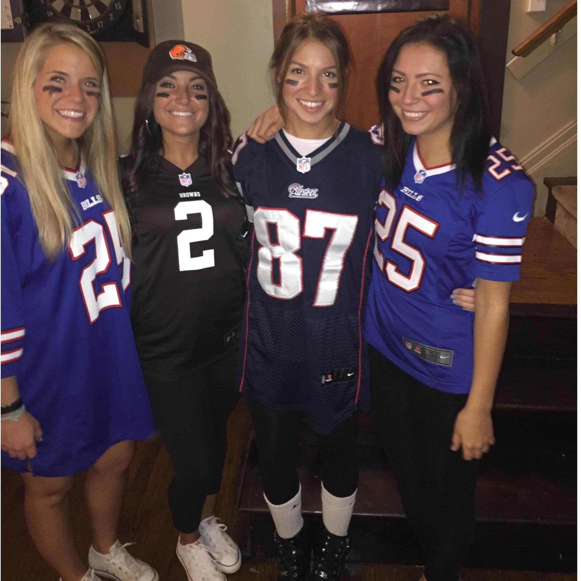 I moved to Rochester to live with friends and be closer to Ryan! I also succumb to my destiny of being a patriots fan..