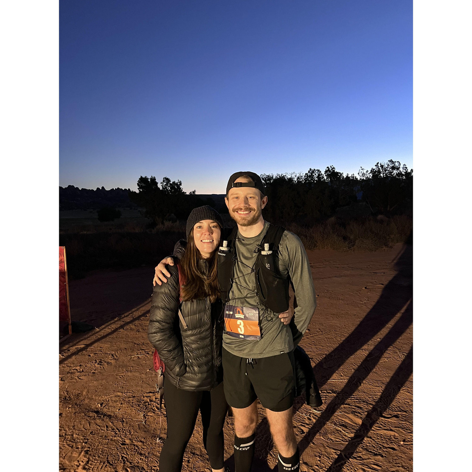 Kev's first 50K in Moab