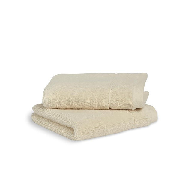 Brooklinen Super-Plush Turkish Cotton Washcloths - Set of 2, Vanilla, 100% Cotton | Best Luxury Spa Towels