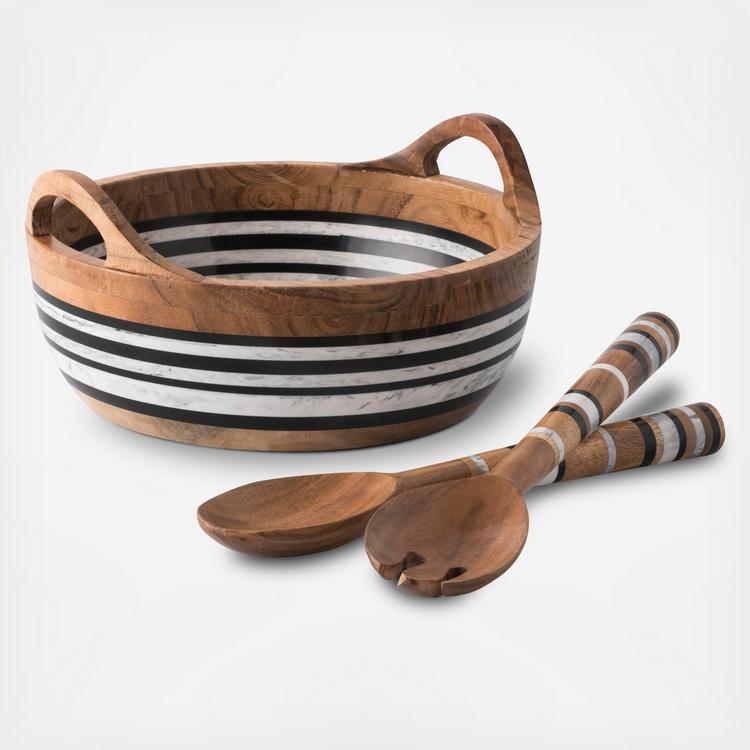Stonewood Stripe Serving Bowl - By Juliska