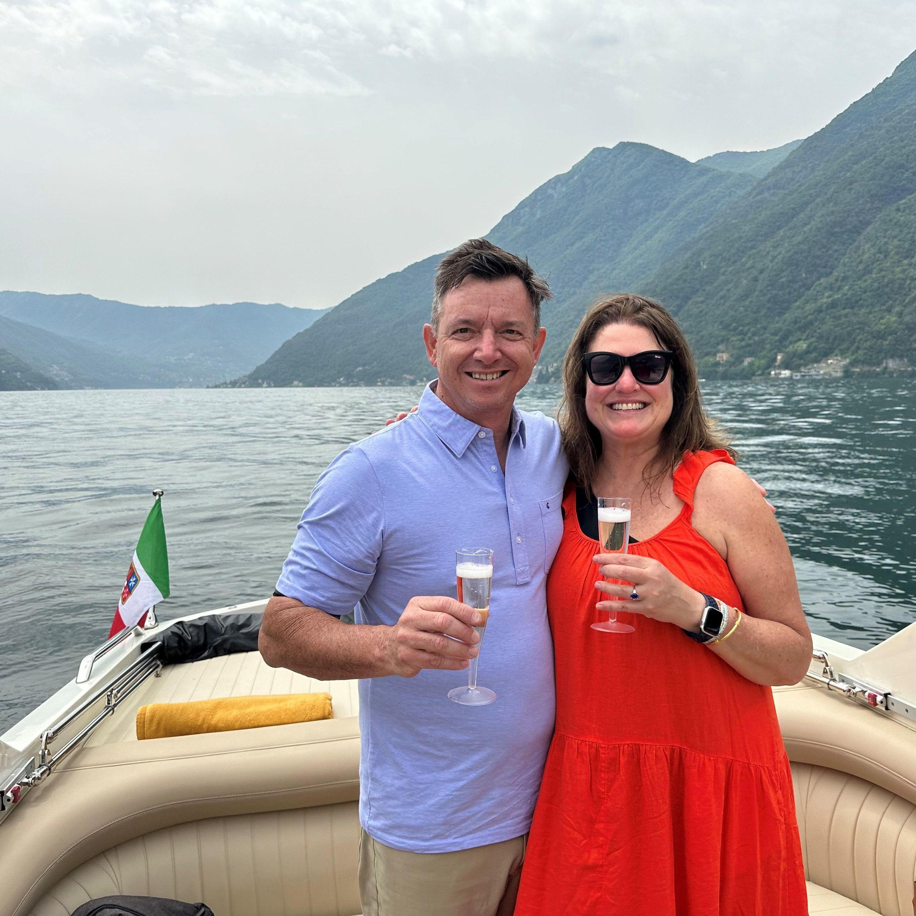We're Engaged! Lake Como