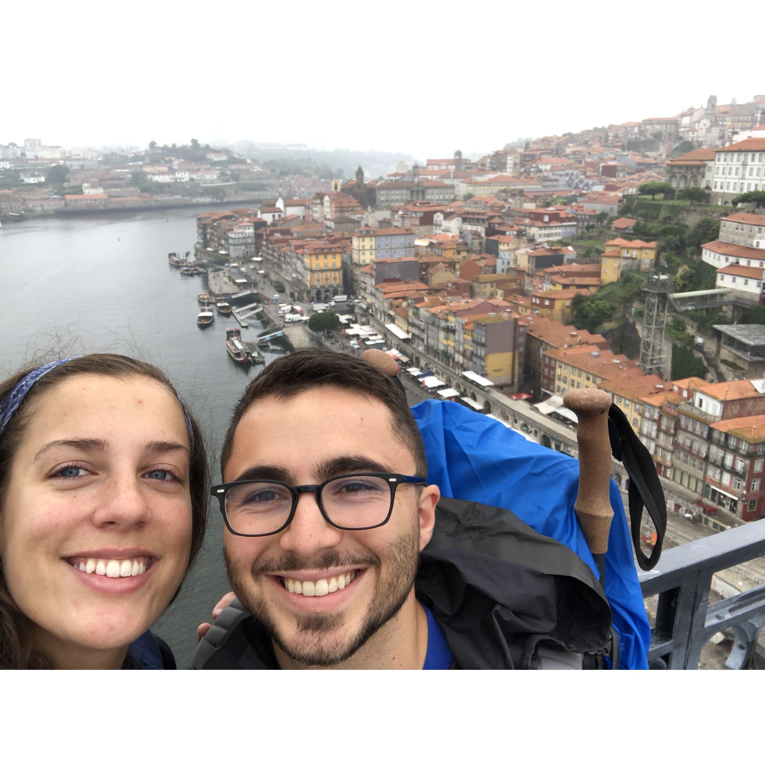 First day of the Camino de Santiago, July 2018