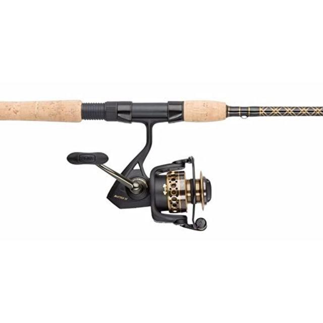 Penn BTLII4000701M Battle II 4000 Spinning Reel Combo, Inshore, 7 Feet, Medium Power