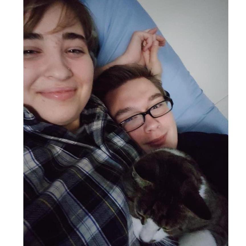 Good ol' family snuggle