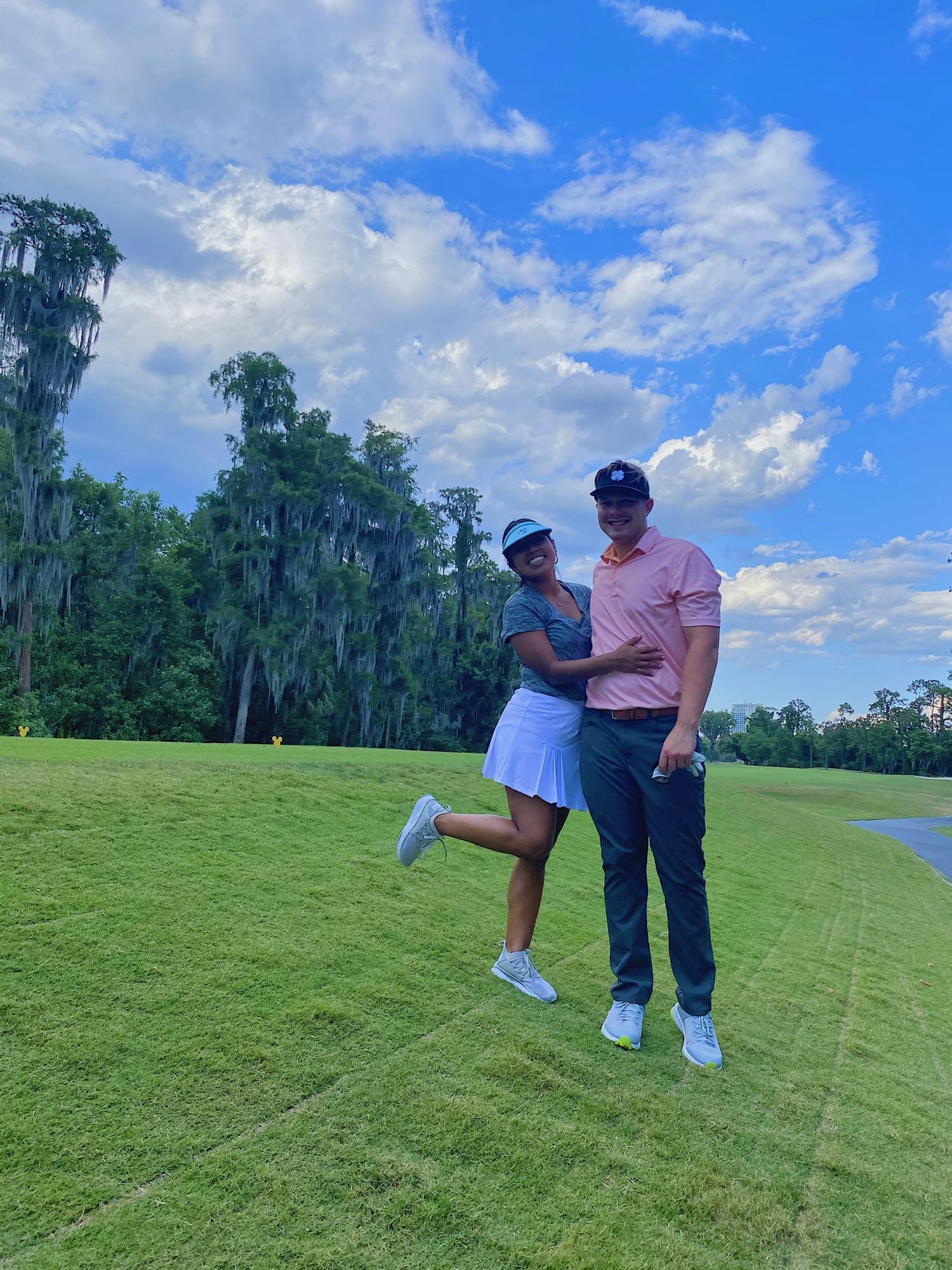 Golfing at Disney's LBV
