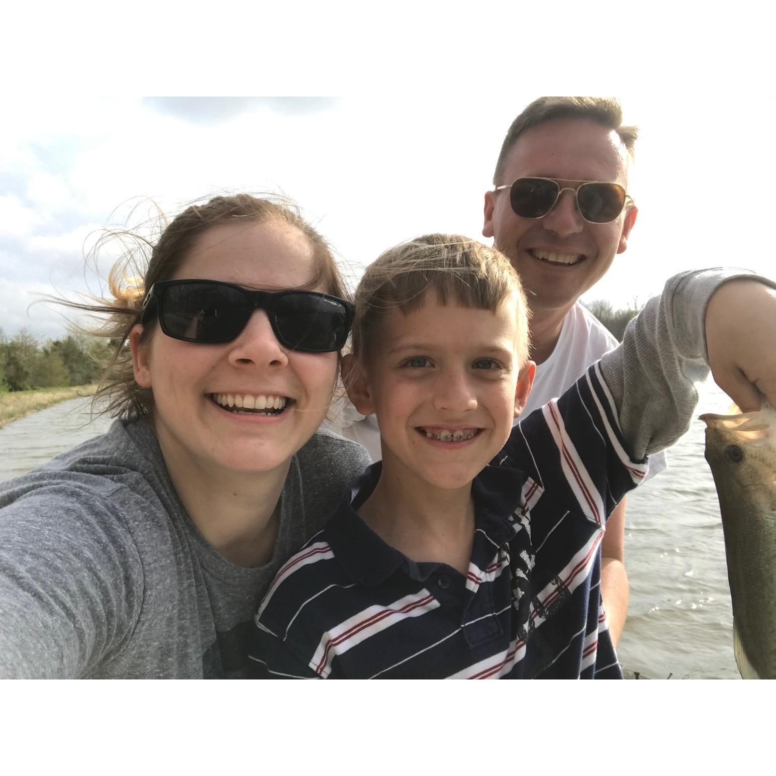 Summer fishing fun