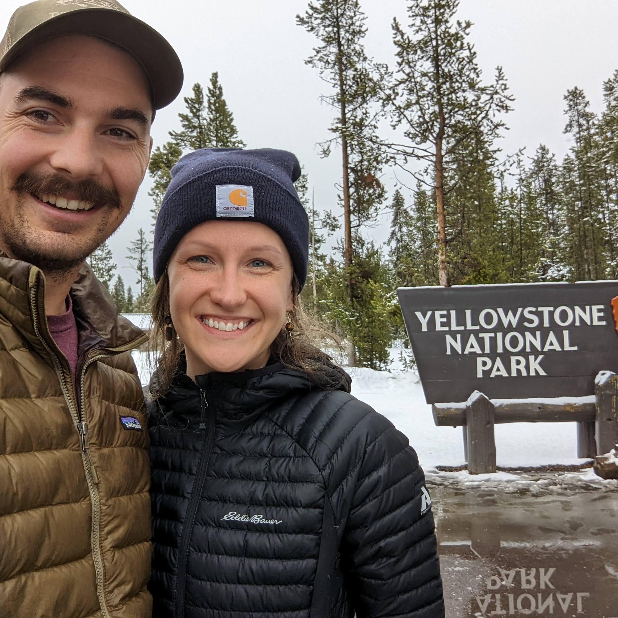 Our engagement trip through Montana.