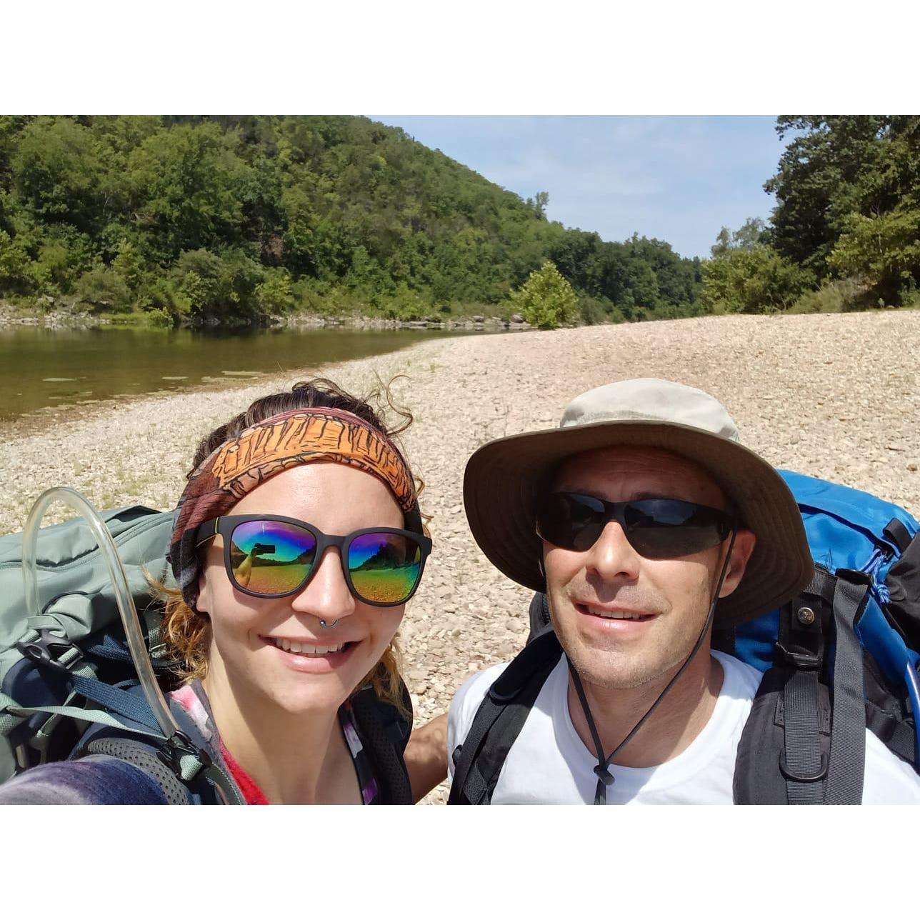 Backpacking in the Ozarks