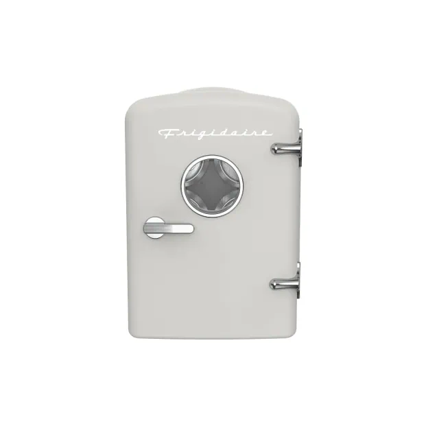 Frigidaire 6 Can Mini Personal Dorm Fridge Cooler Moonbeam