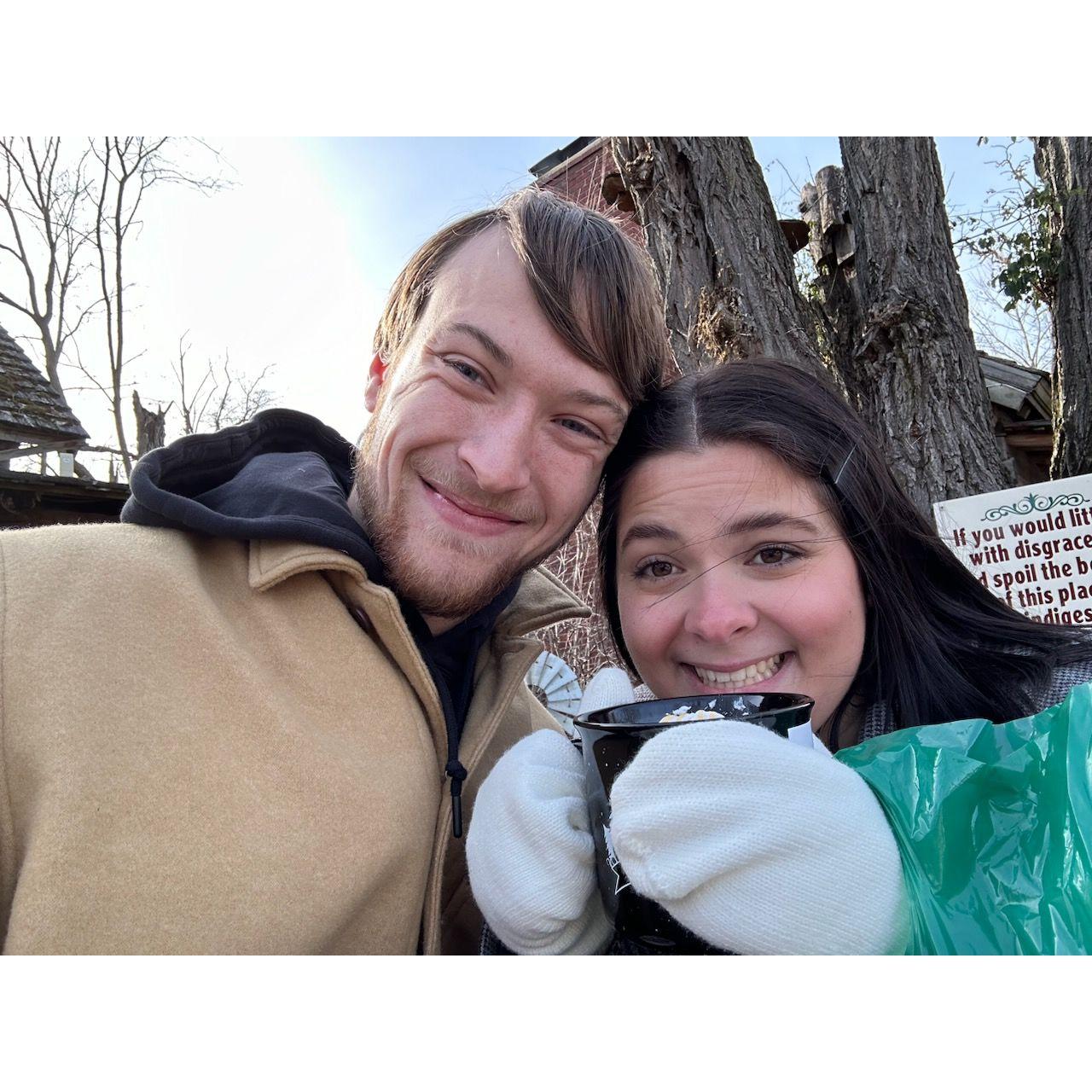 Our first Christmas together