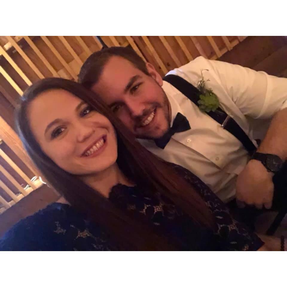 When we attended Eric's sisters wedding 12/2018