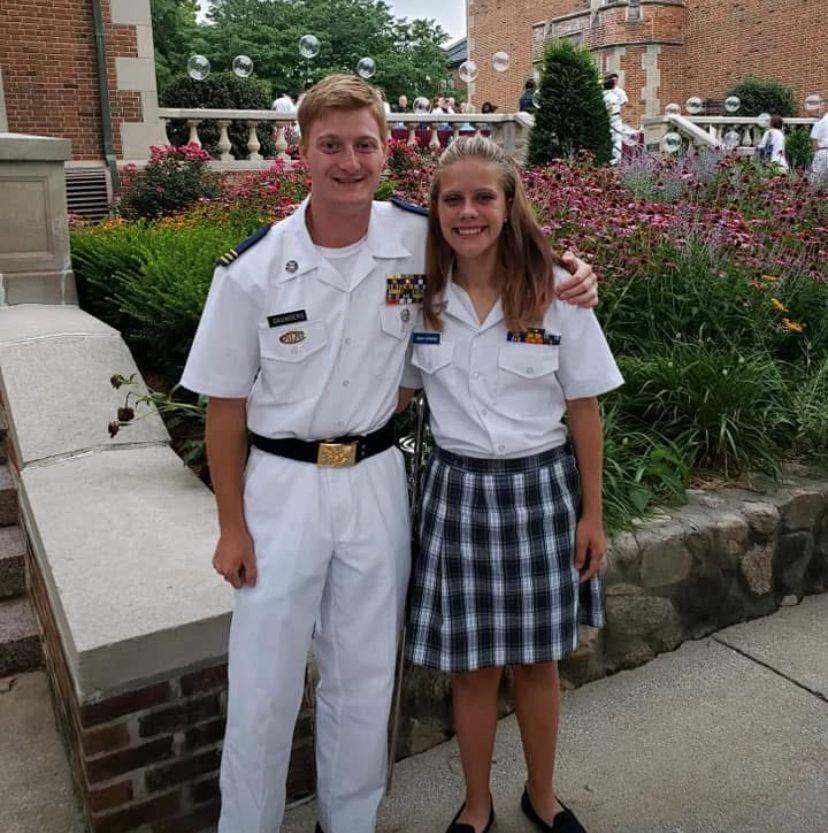 Annay and Nicks First Picture together, at the Culver Summer Schools and Camps Final Ball in 2021
