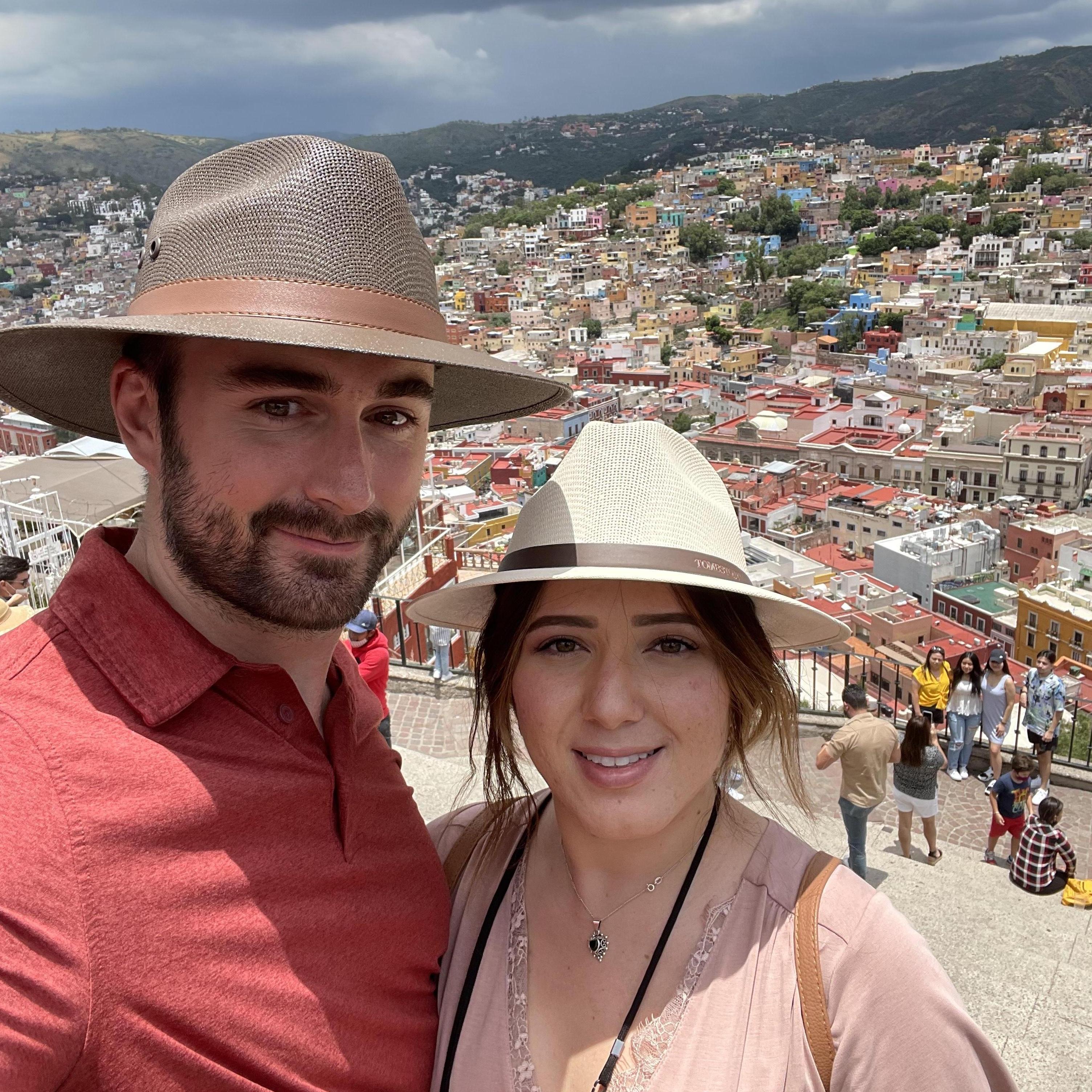 The beautiful picturesque city of Guanajuato, Mexico. 2021