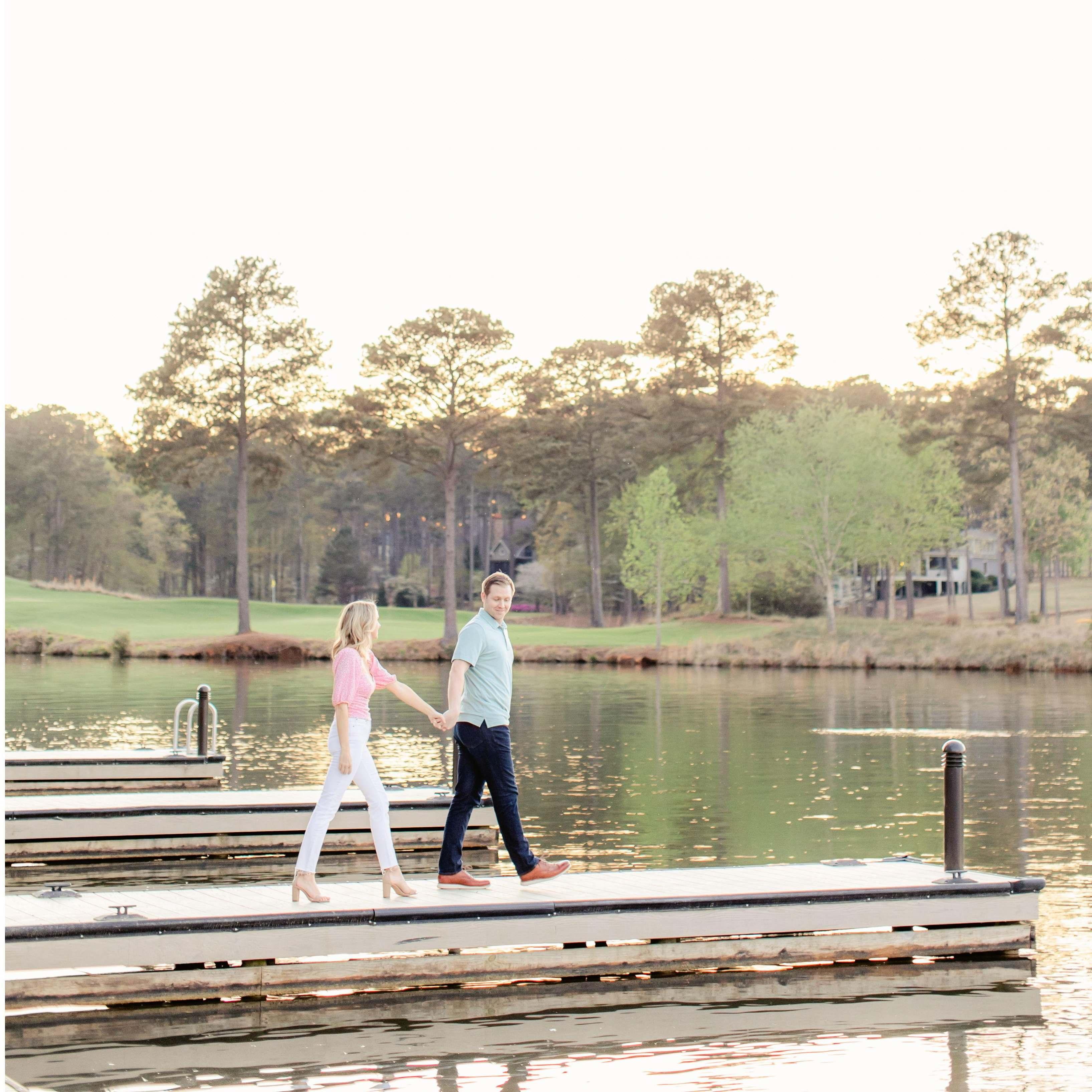 Engagement session in GA -- Lauren Kearns Photography