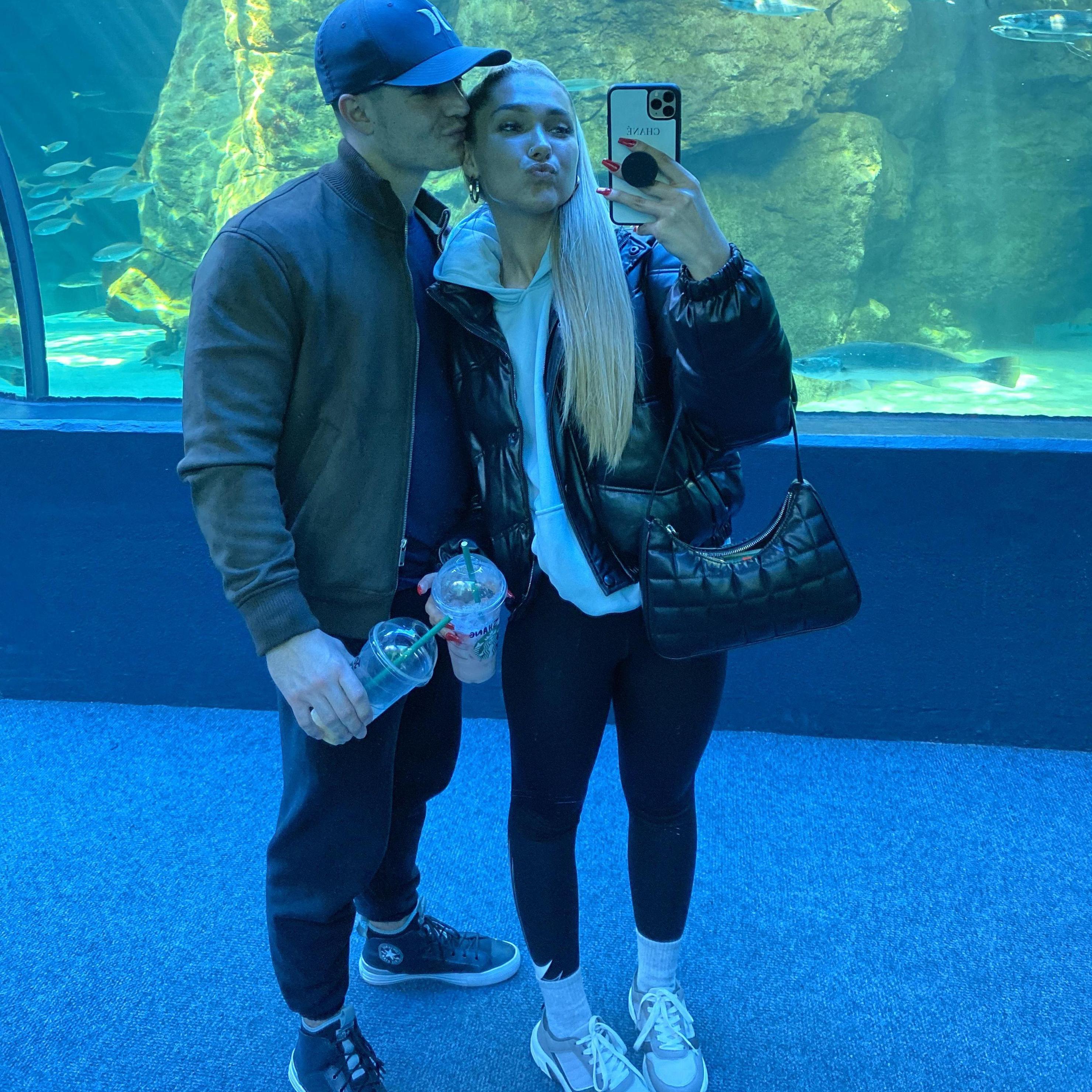 Aquarium date in Cape Town.