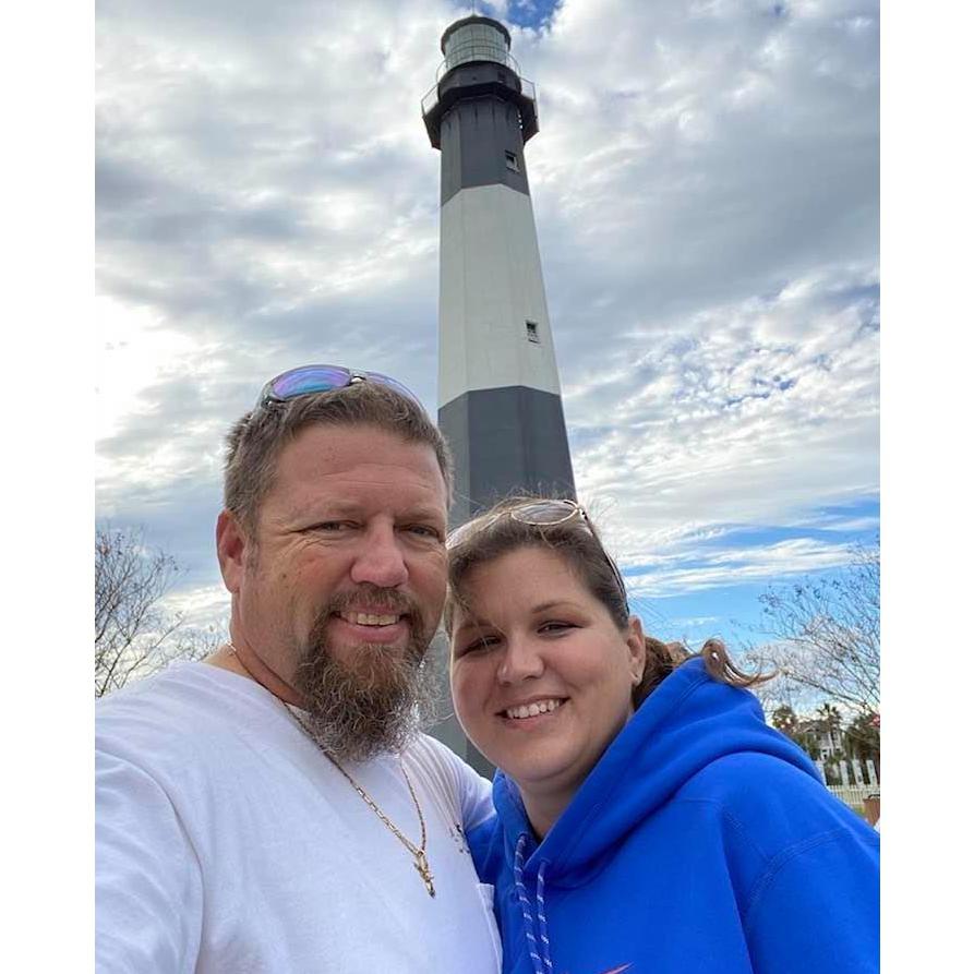 One of our lighthouse searches...this one was in Georgia