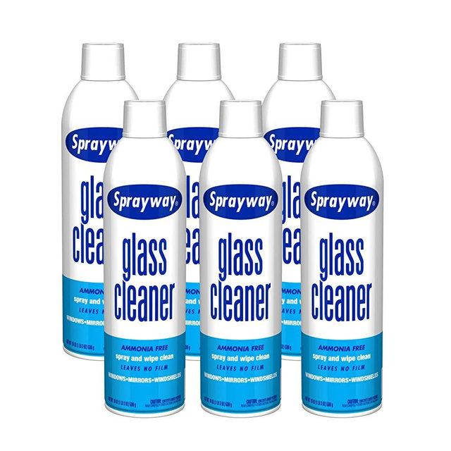 Sprayway SW050-06 Glass Cleaner,1.18 Pound (Pack of 6)
