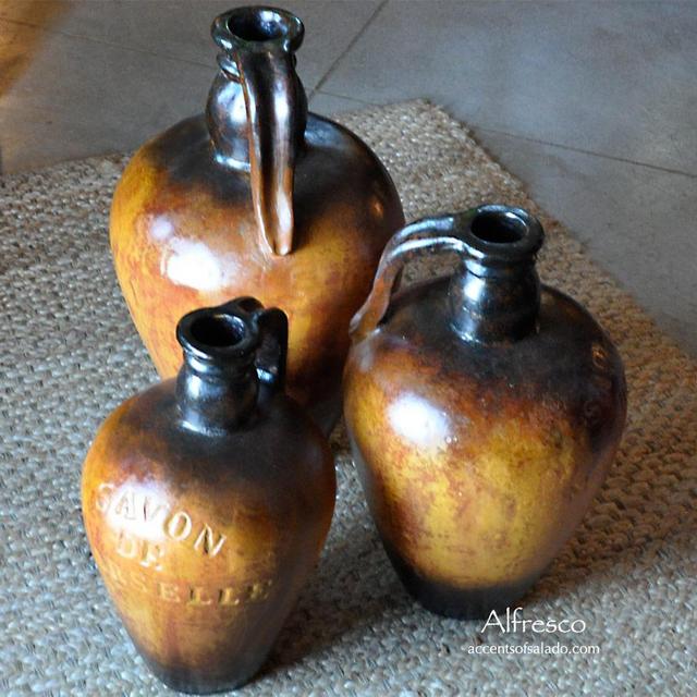 Mediterranean Style Vases ~ Savon Water Vessels