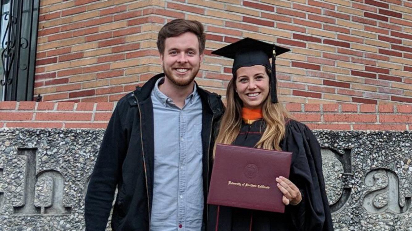 Valerie’s Masters graduation from USC
