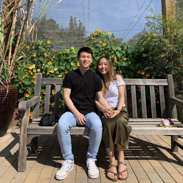 Our little botanical garden date in spring of 2019