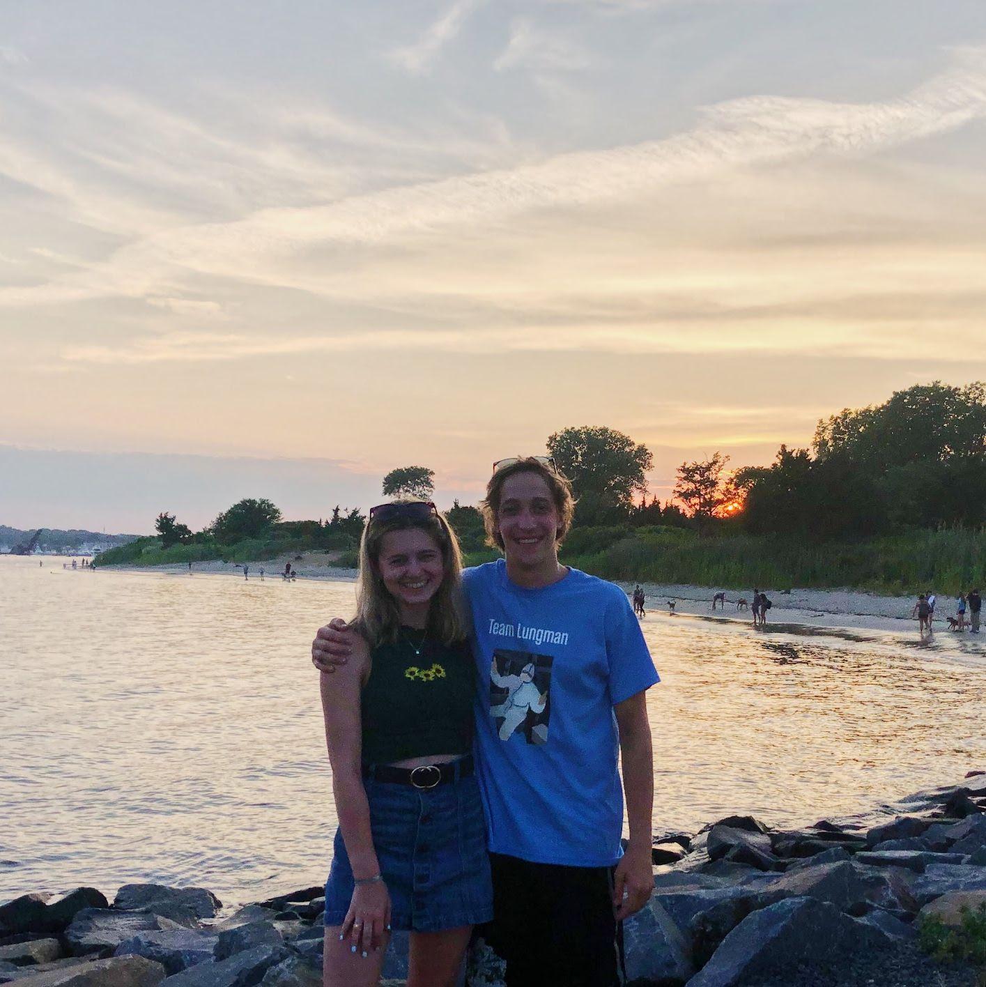 Ashley's first time visiting Manasquan!