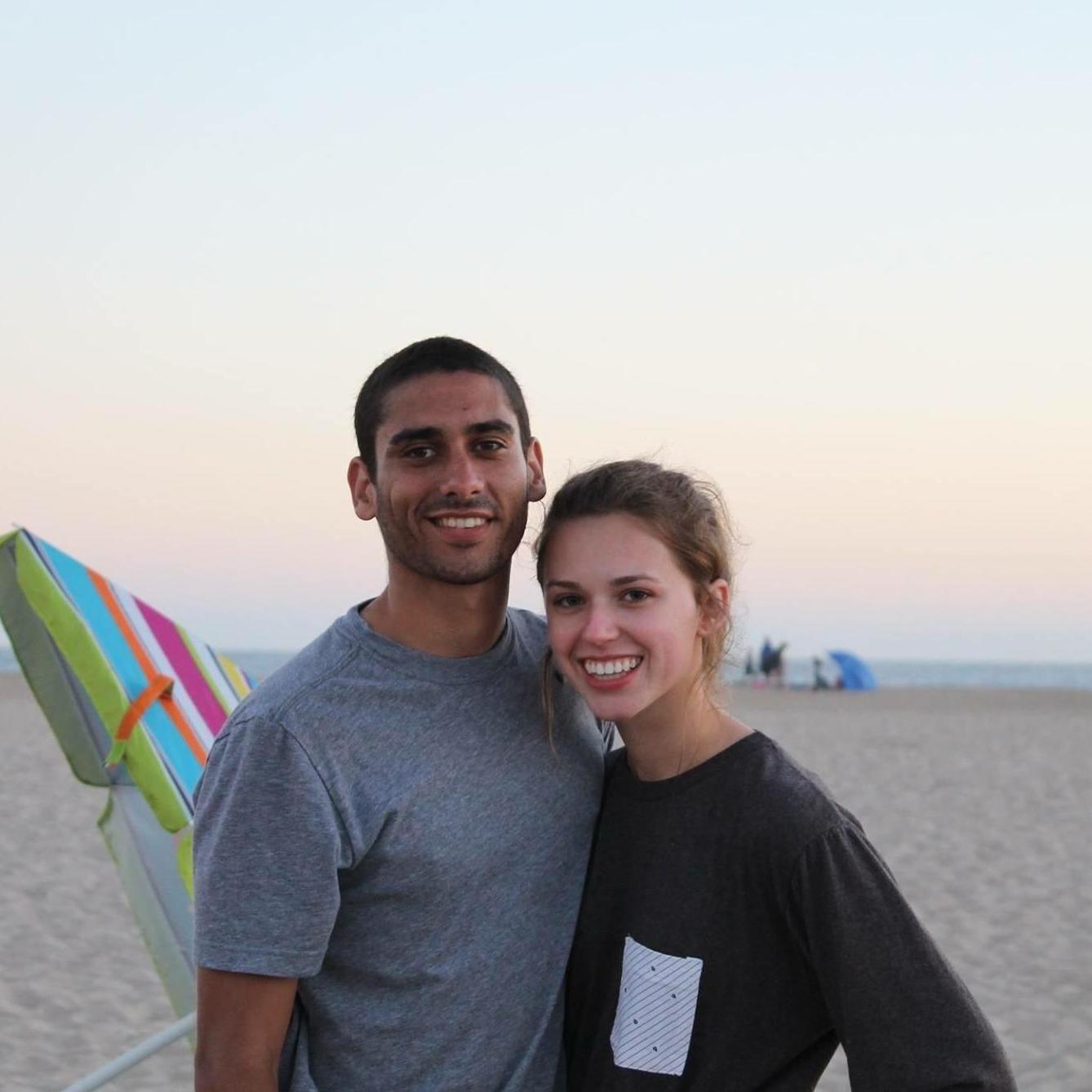 Katie's 18th birthday party. We were both crushing, but she told people that if anything, it would just be a "summer fling." As if.