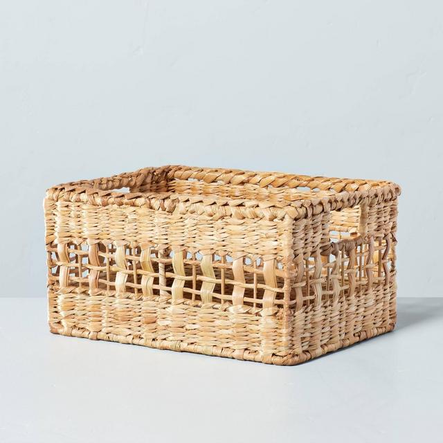 Natural Woven Pantry Basket Beige - Hearth & Hand™ with Magnolia