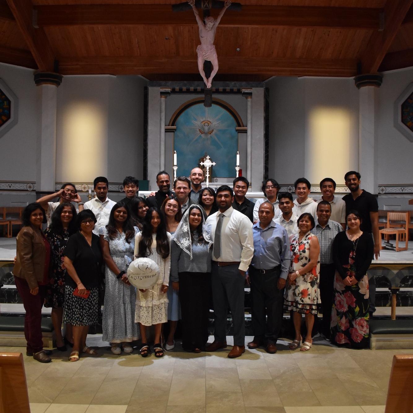 Francisco & Grace’s Engagement Night with friends and family!