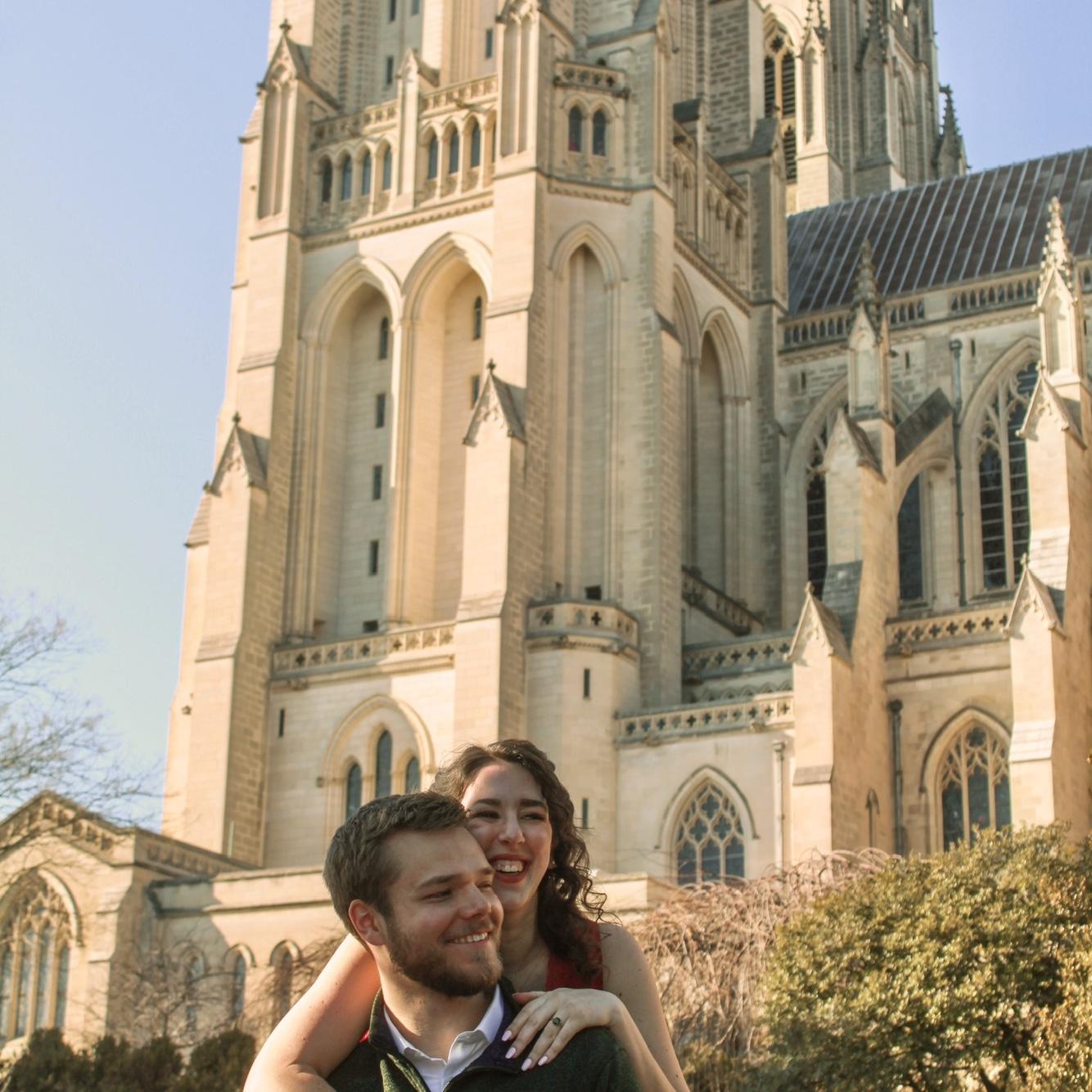 2/14/26 The National Cathedral in DC was such a beautiful choice- well done Jackson!