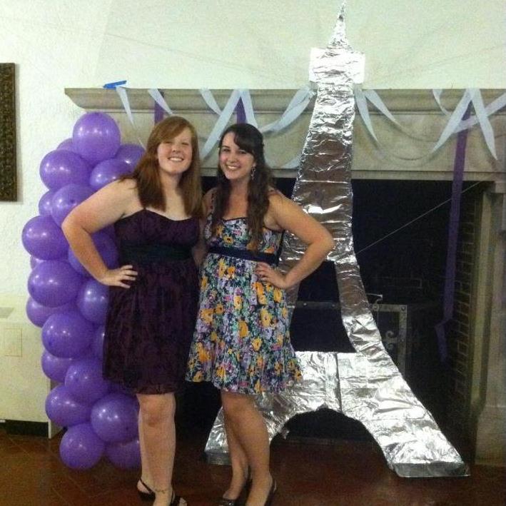11/11/11 at Littlefield's Fall Ball - themed "A Night in Paris". We first said "I love you" a few hours after this picture was taken.