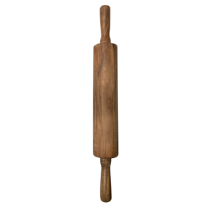 Ironwood Gourmet Acacia Wood Rolling Pine, 12" barrel x 2.75"